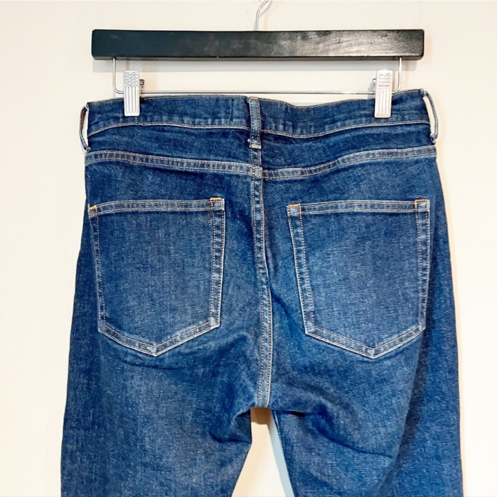 Everlane Dark Wash Rigid Denim Skinny / Slim Straight Jeans Sz 29 Ankle - Picture 6 of 8